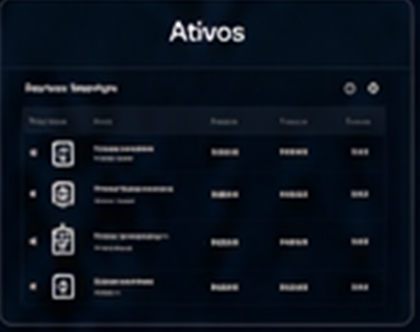 Painel de ativos